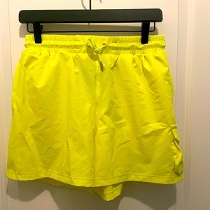 Ivy Park Neon Yellow Shorts